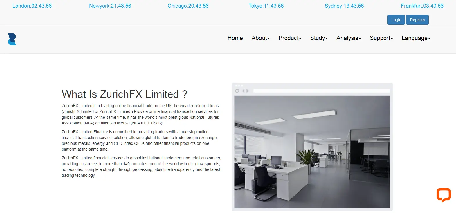 Overview of ZurichFX Limited Overview of ZurichFX Limited