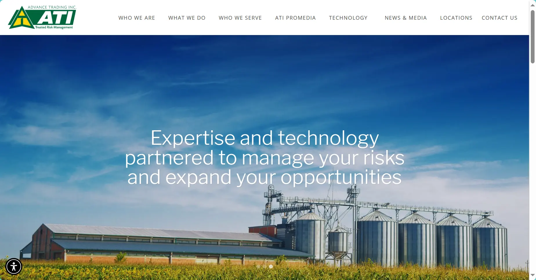 ATIs homepage