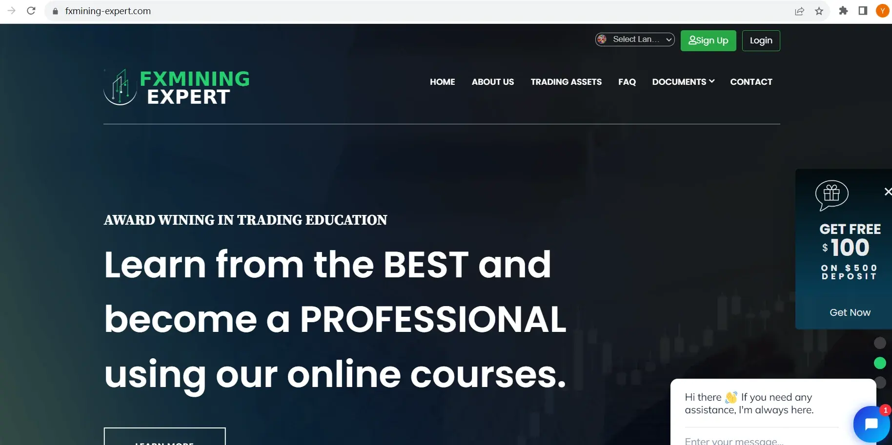 Página de inicio de Fxmining-expert Página de inicio de Fxmining-expert