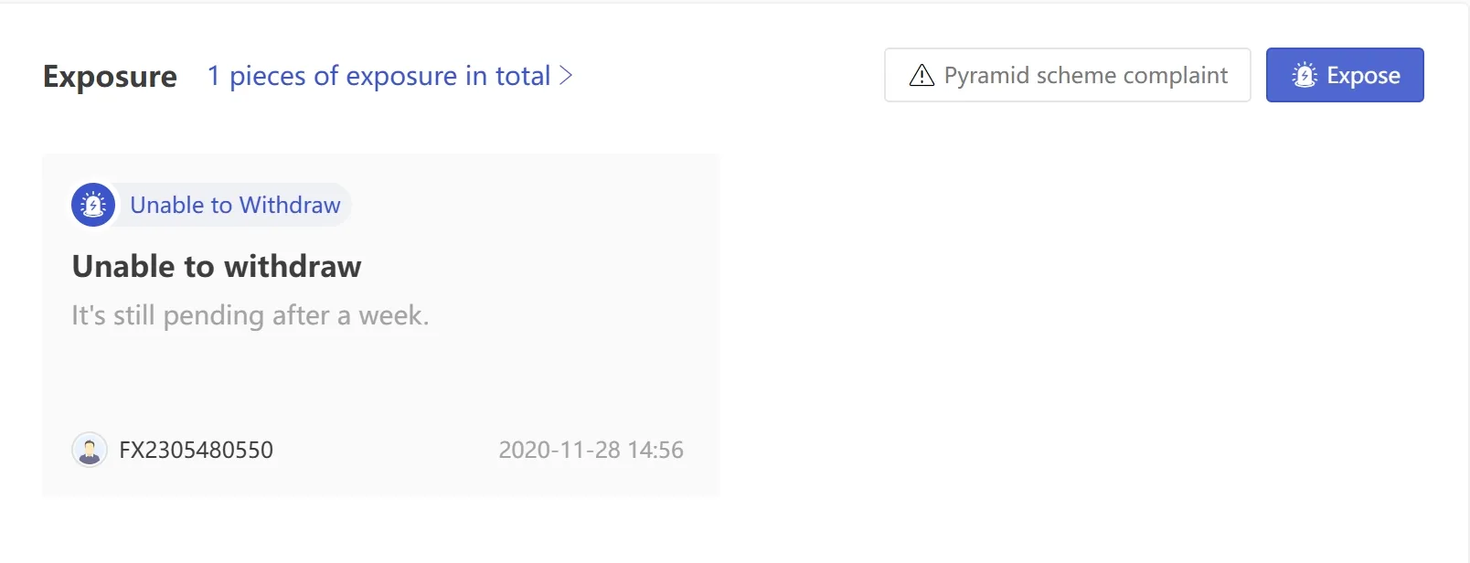 Negatibong mga Review ng China Sky Gold sa WikiFX