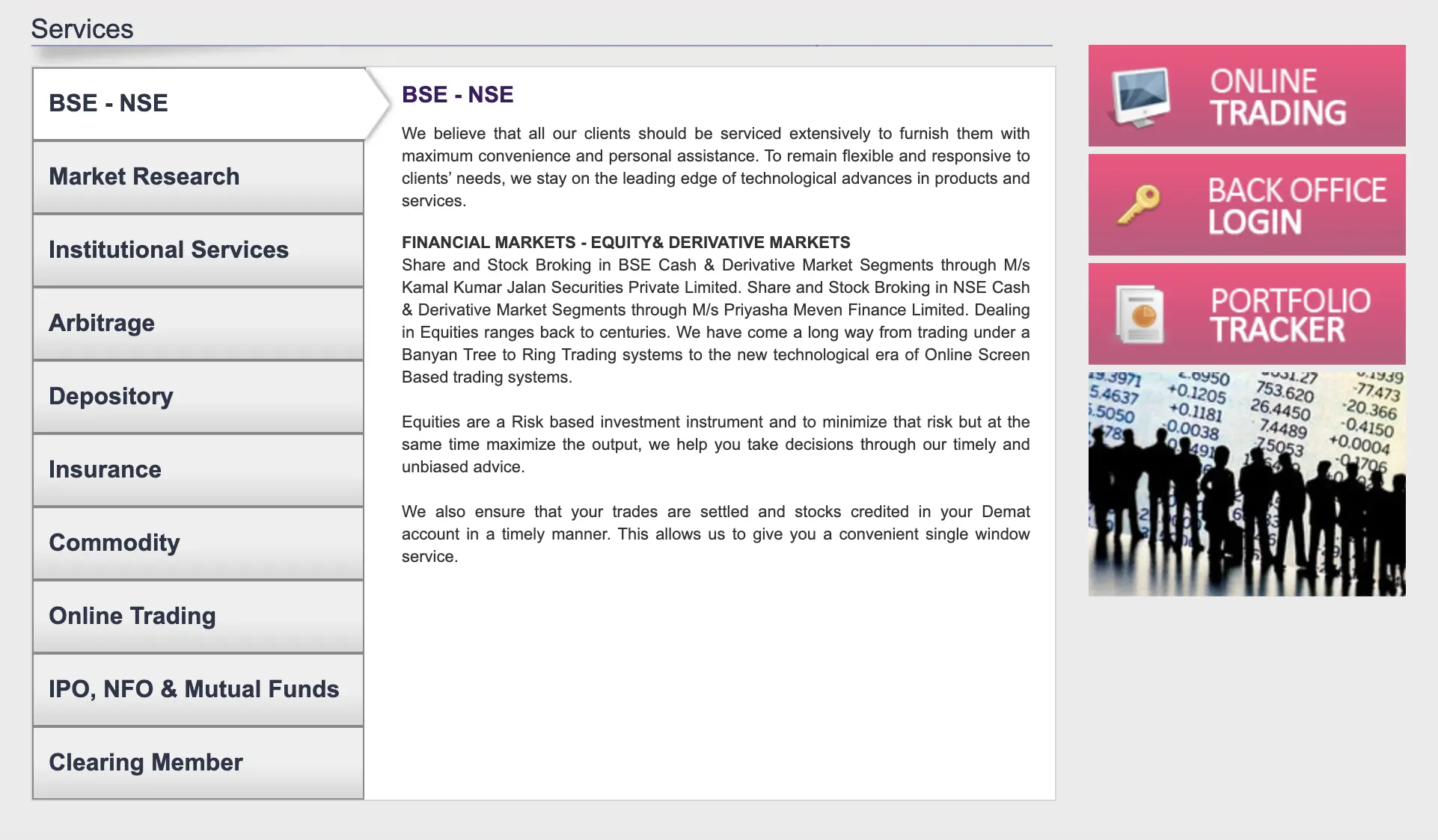 Products and Services Products and Services