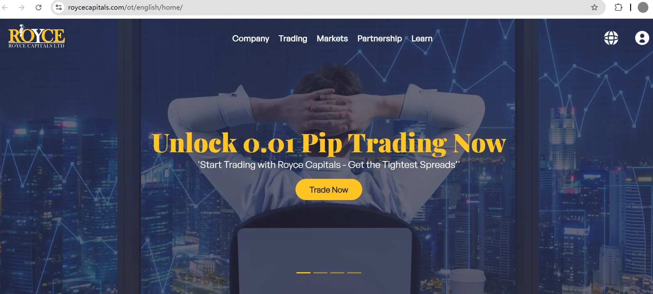 Royce Capitals' homepage Royce Capitals' homepage