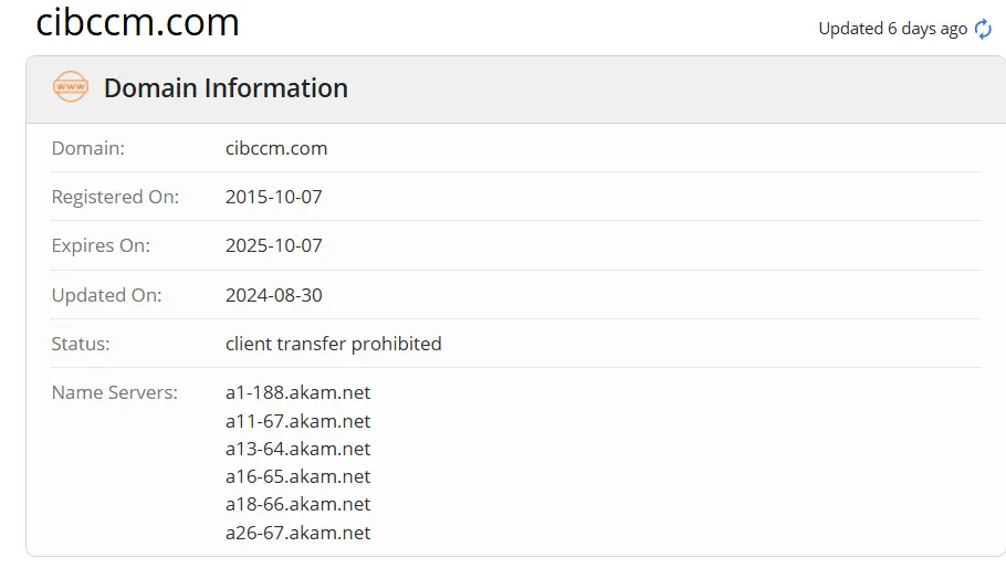 Domain information