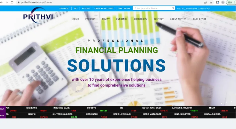 website
