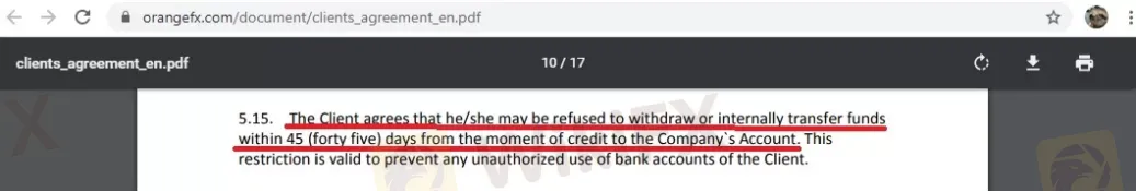 Deposit & Withdrawal