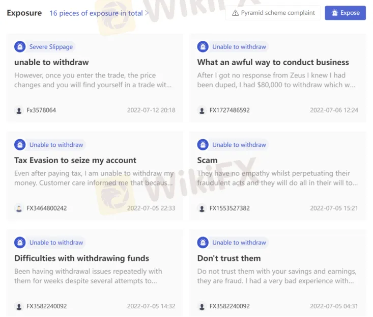 Negative Reviews