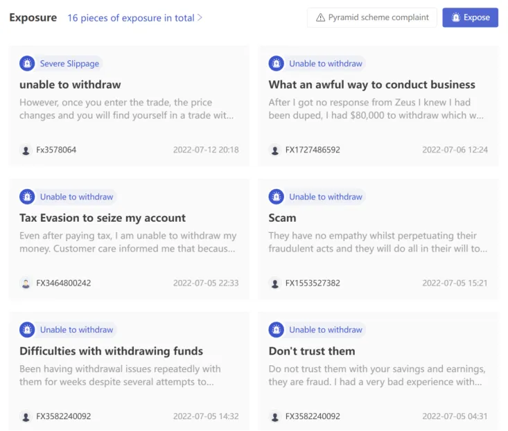 Negative Reviews