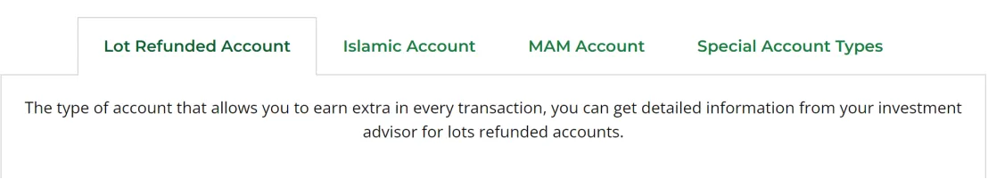 Account Types Account Types