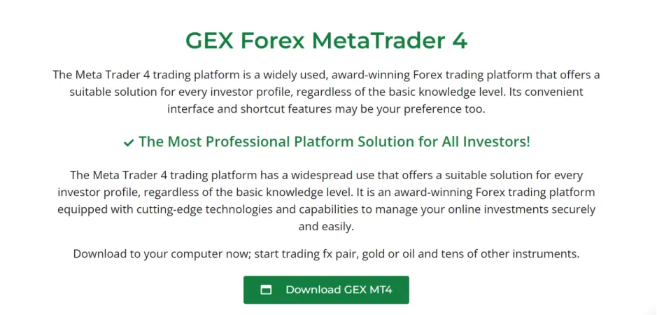 Trading Platform Available Trading Platform Available
