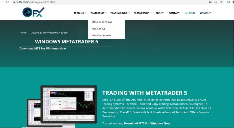 Trading Platform Available Trading Platform Available