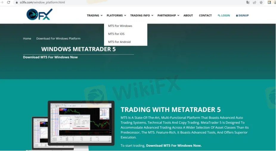 Trading Platform Available