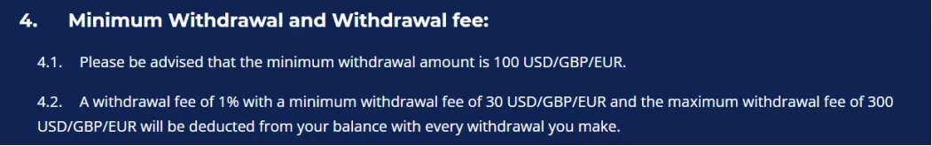 Deposit & Withdrawal Deposit & Withdrawal