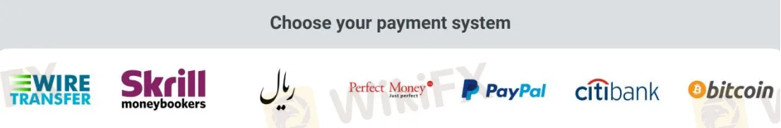 Deposit & Withdrawal