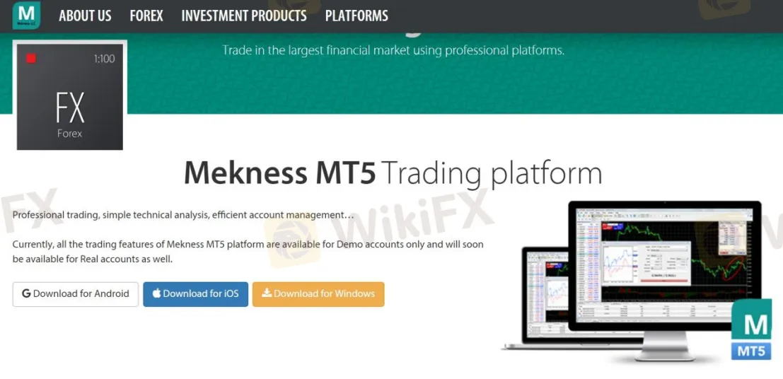 Trading Platform Available