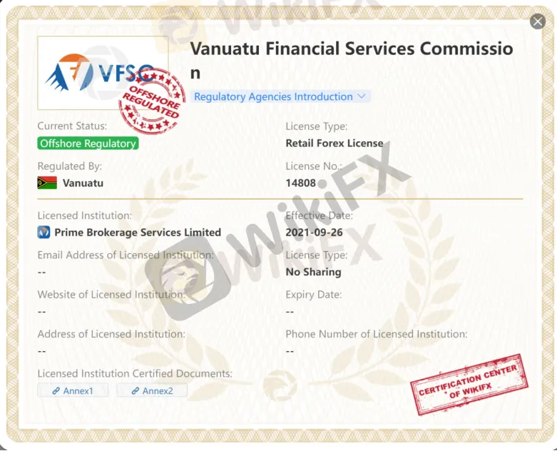 General Information & Regulation