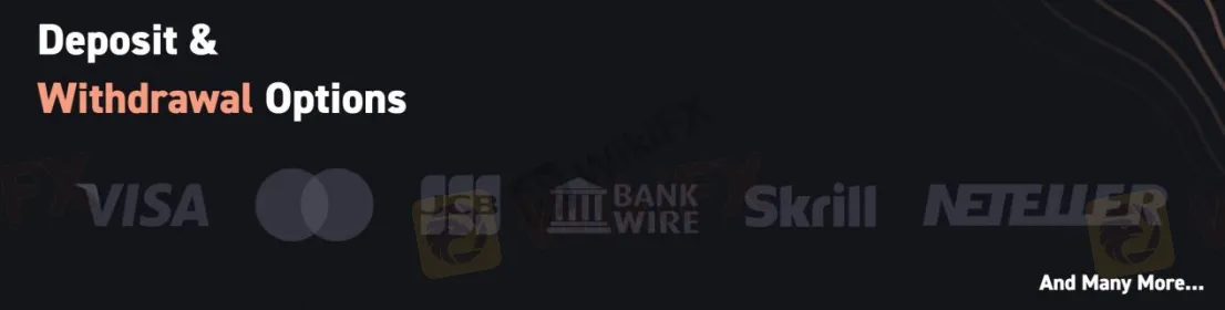 Deposit & Withdrawal