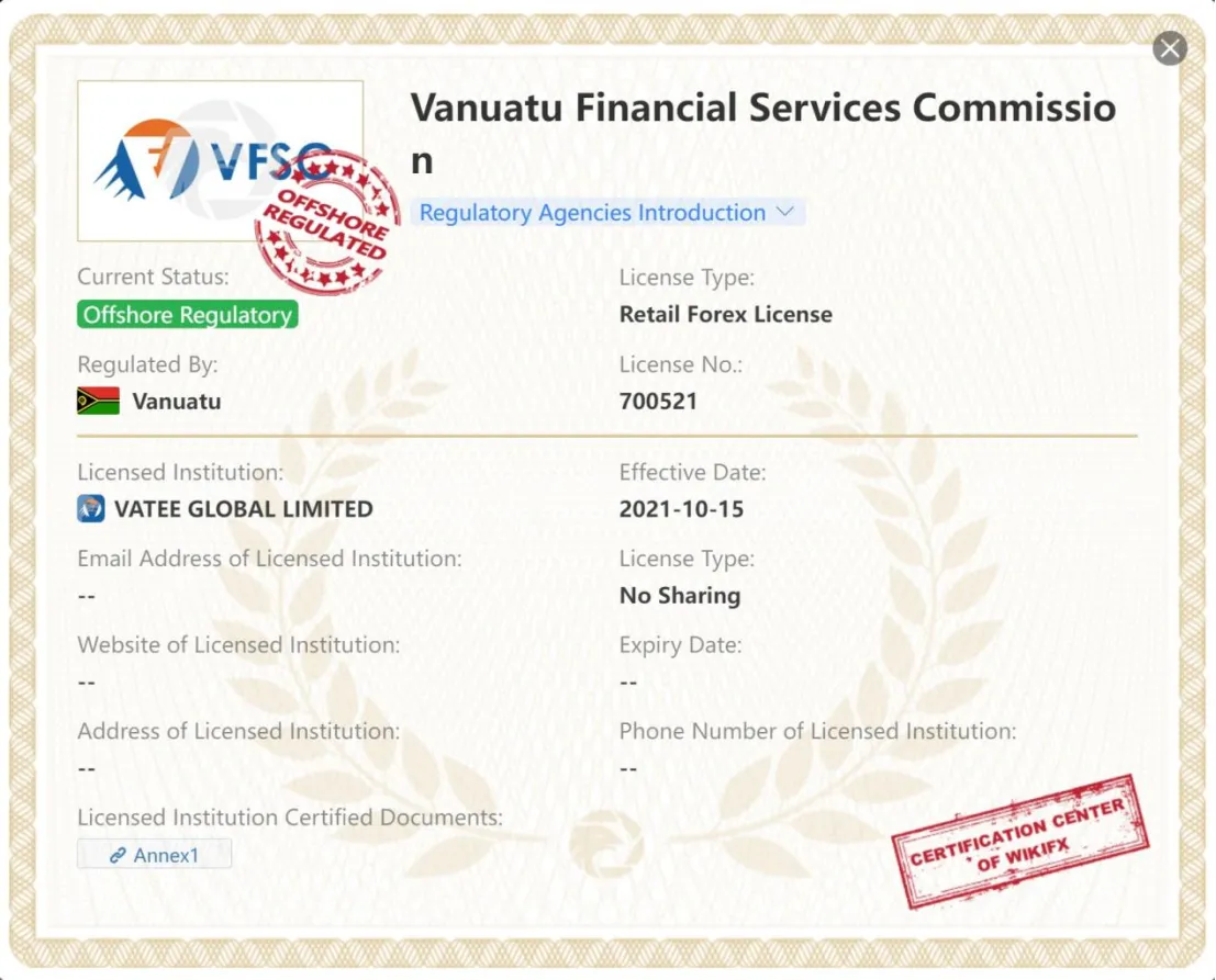 General Information & Regulation