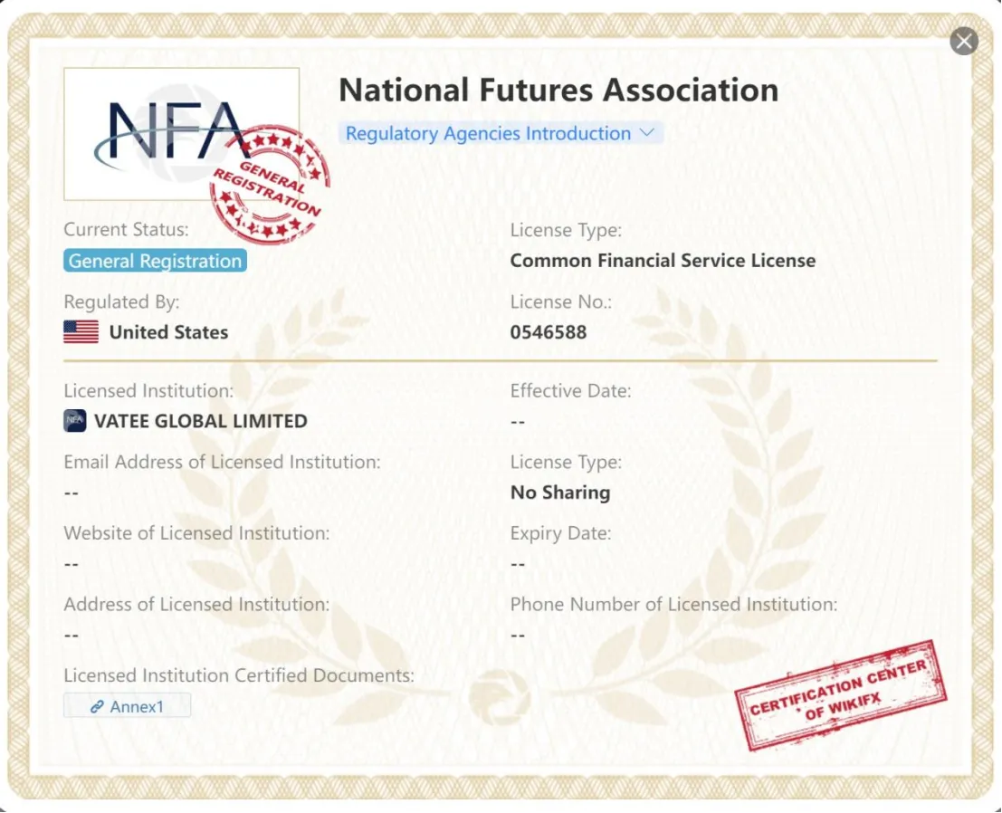 General Information & Regulation
