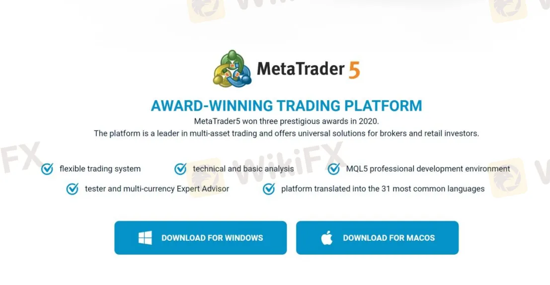 Trading Platform Available