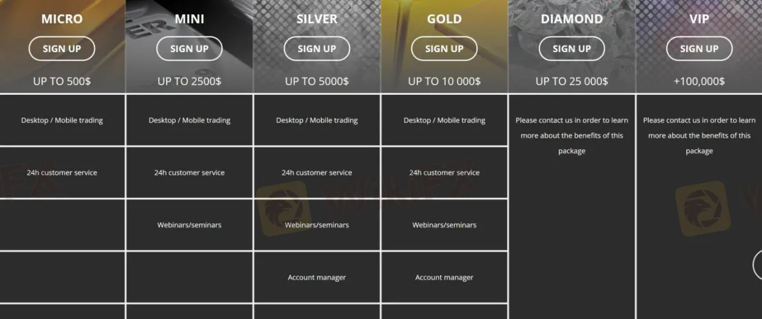Account Types Account Types