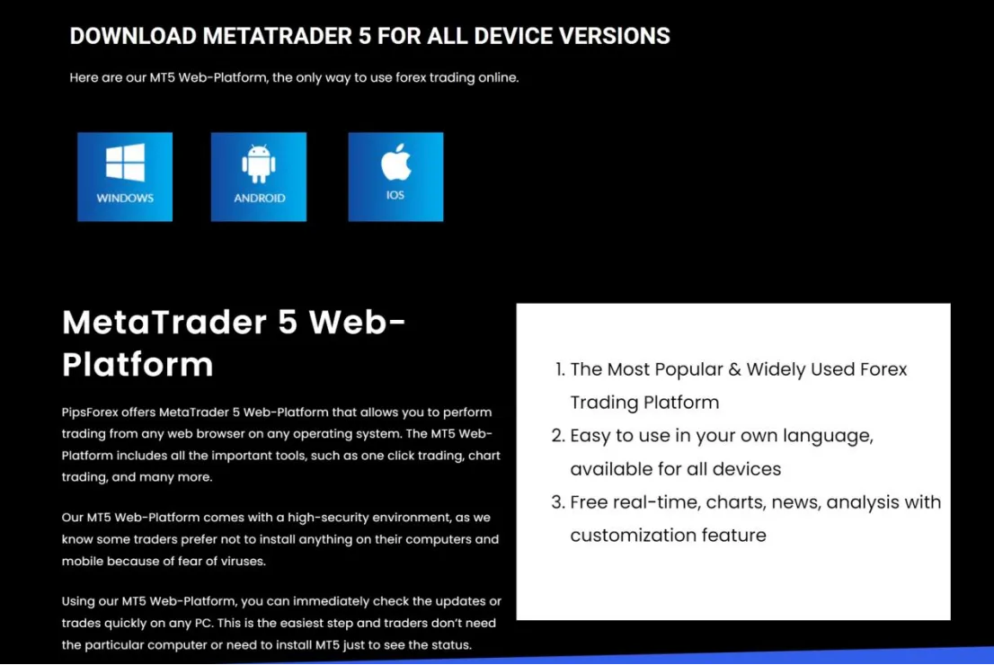 Trading Platform Available Trading Platform Available