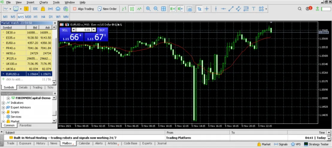 Trading Platform Available