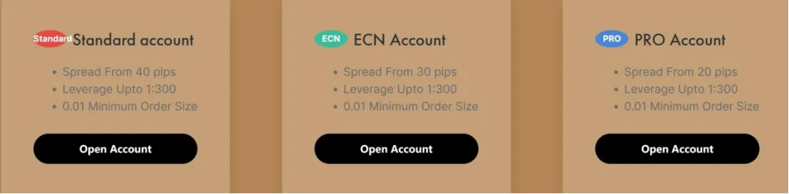 Account Types