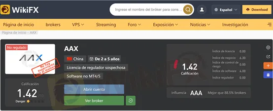 captura de pantalla de WikiFX captura de pantalla de WikiFX