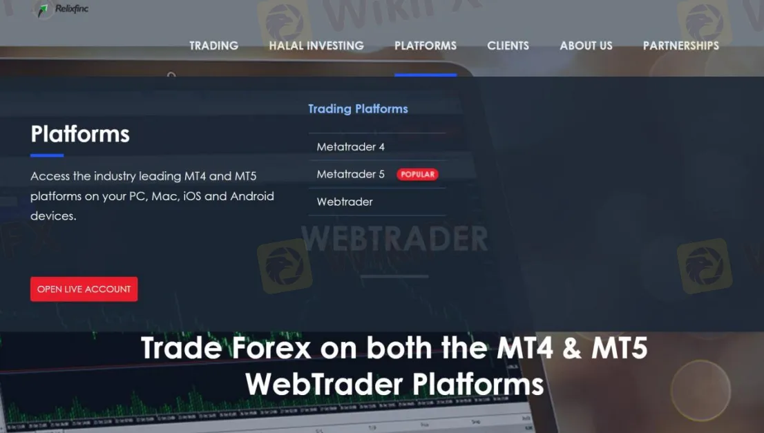 Trading Platform Available Trading Platform Available