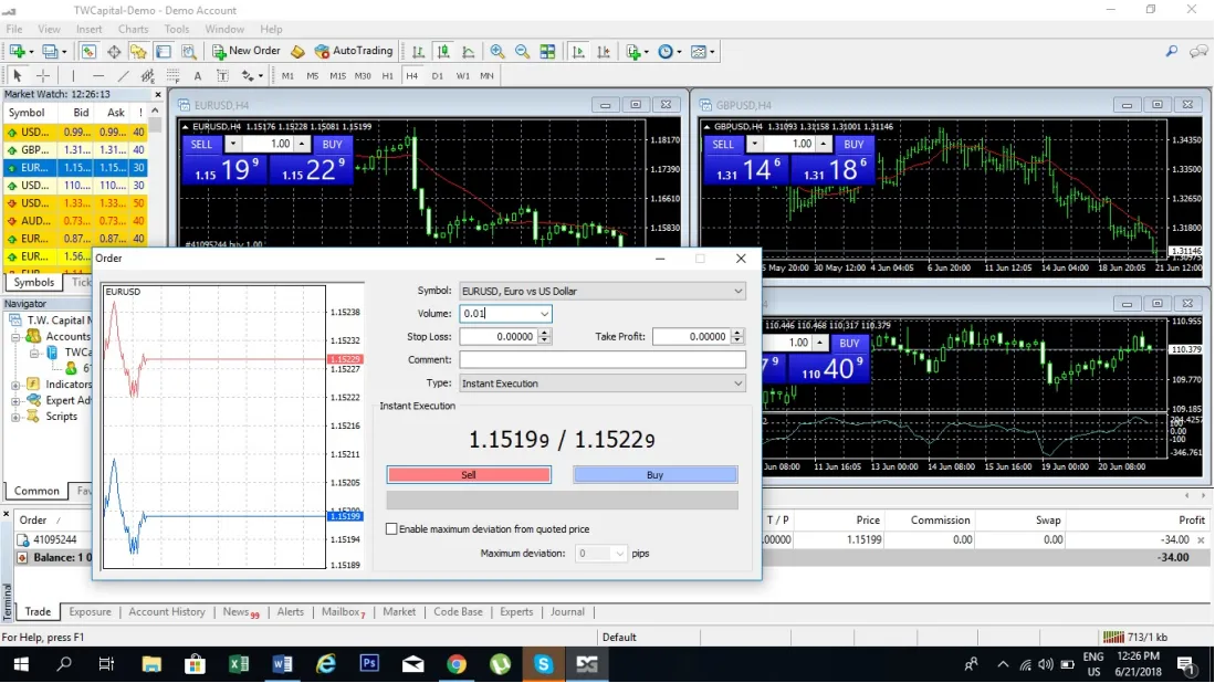 Trading Platform Available