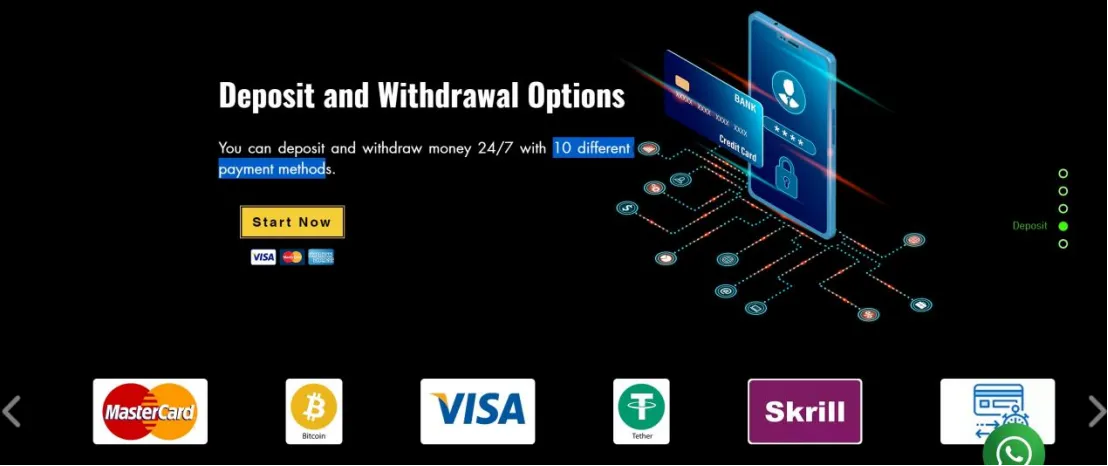 Deposit & Withdrawal