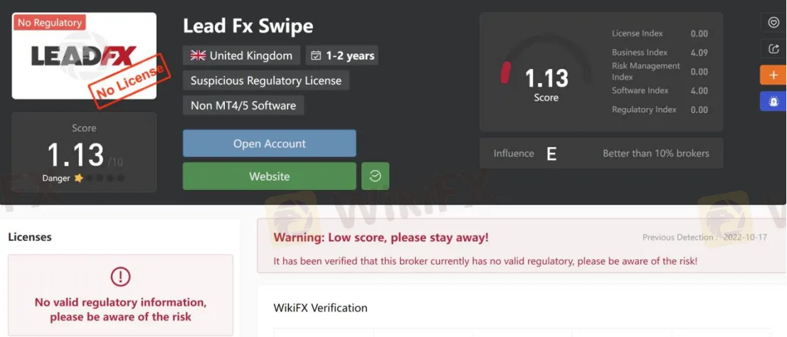  General Information & Regulation