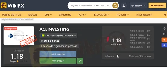 captura de pantalla de WikiFX captura de pantalla de WikiFX