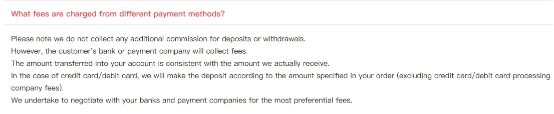 Deposit & Withdrawal Deposit & Withdrawal