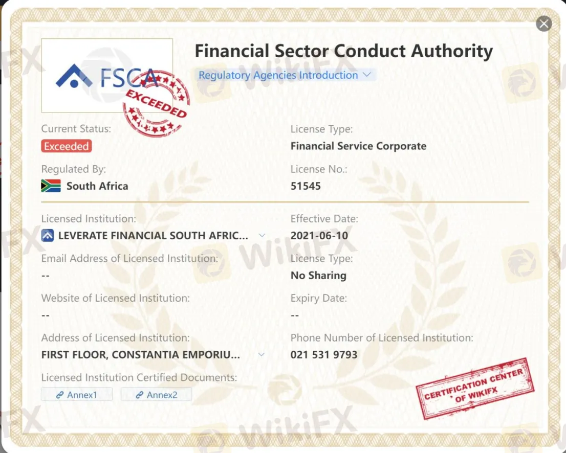 General Information & Regulation