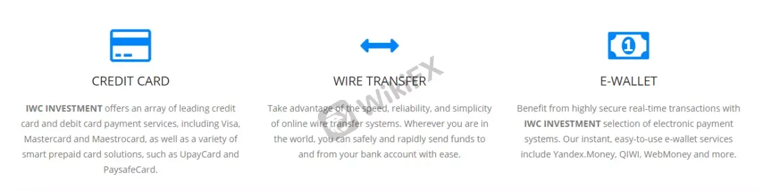 Deposit & Withdrawal Deposit & Withdrawal