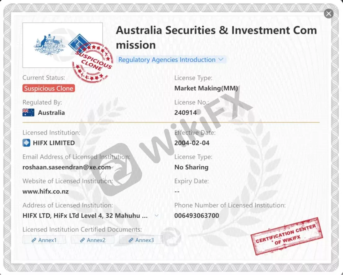 General Information & Regulation 