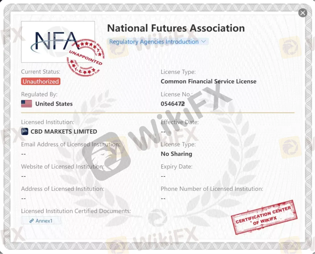 General Information & Regulation