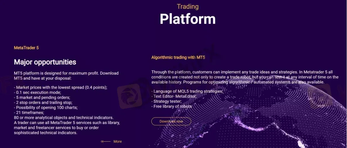 Trading Platform Available