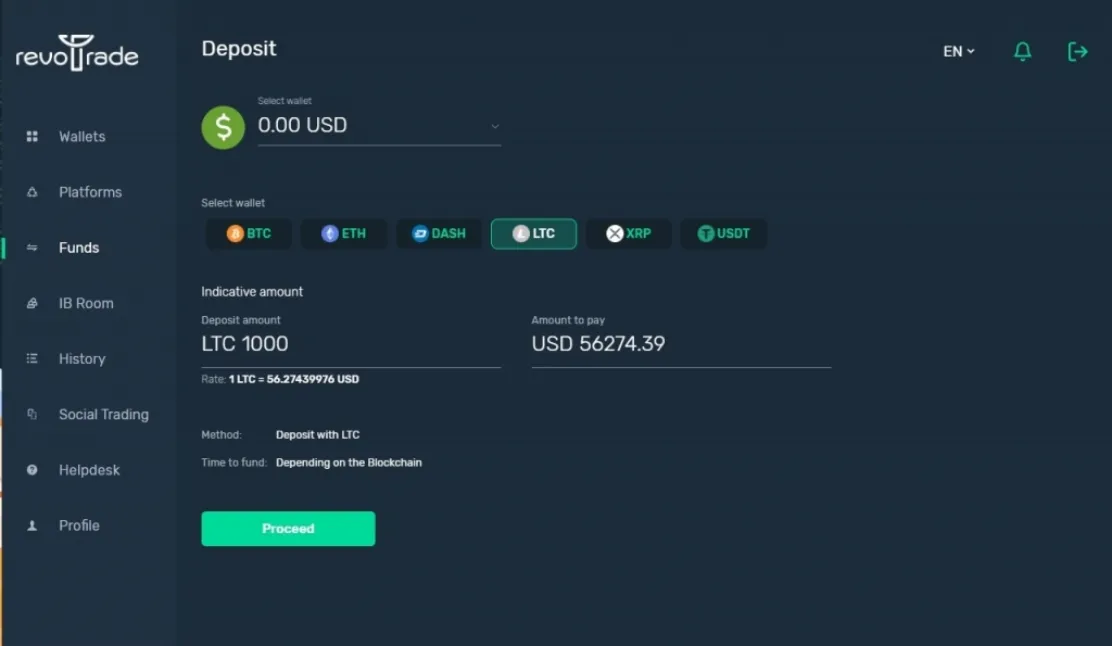 Deposit & Withdrawal Deposit & Withdrawal