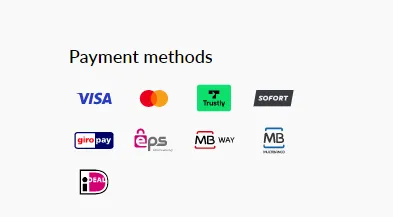 This company does not accept the follwing deposits: payment