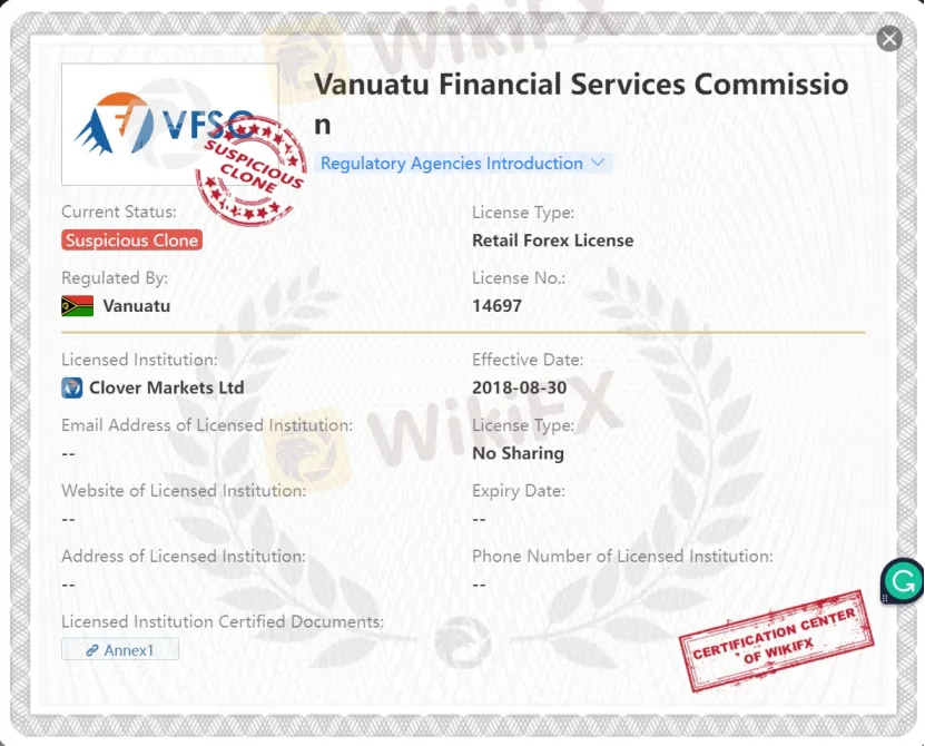 General Information & Regulation