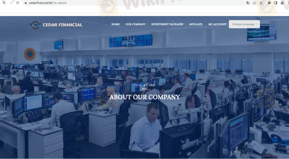 home page