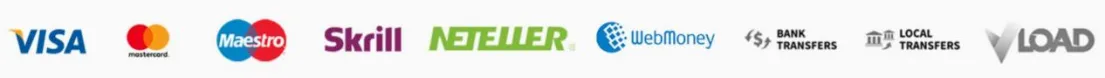 Deposit & Withdrawal logos Deposit & Withdrawal logos