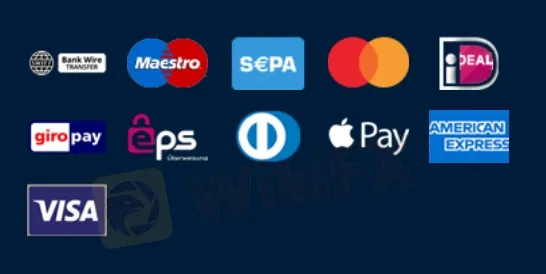 Deposit & Withdrawal logos Deposit & Withdrawal logos