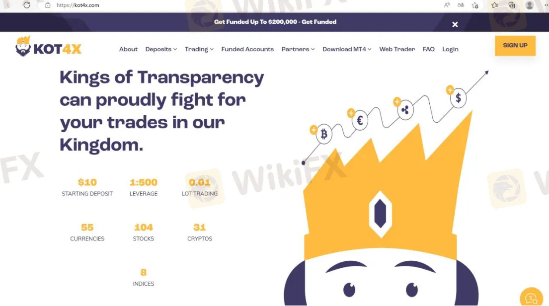 home page