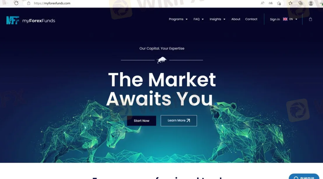home page