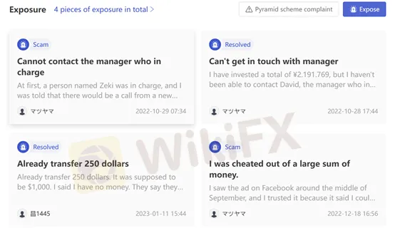 users' exposure
