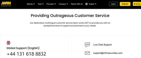 customer support