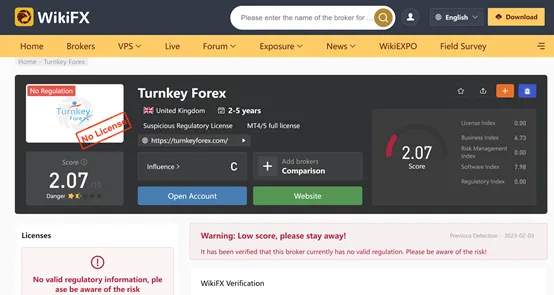 screenshot of WikiFX screenshot of WikiFX